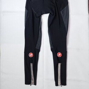 New Castelli Sorpasso Rain or Shine Thermal Winter Bike Cycle Bib Leggings (XL)